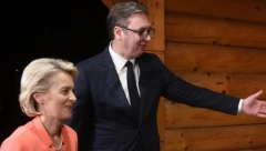 VUČIĆ UGOSTIO URSULU FON DER LAJEN U VILI MIR Predsednik je sutra vodi na važnu lokaciju, pokreće se veliki projekat