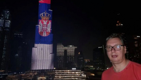 PREDSEDNIK SRBIJE OBJAVIO VELIČANSTVENU FOTOGRAFIJU Neka živi prijateljstvo naših dveju zemalja!