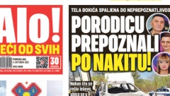 TELA ĐOKIĆA SPALJENA DO NEPREPOZNATLJIVOSTI Porodicu prepoznali po nakitu!