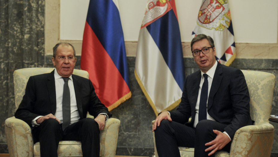 SASTANAK LAVROVA I VUČIĆA ZAVRŠEN Predsednik se obraća narodu