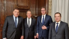 "I PORED TEŠKIH TEMA, BIĆE OVO LEPO VEČE" Predsednik se nakon sastanka sa Lavrovom požalio na jednu stvar