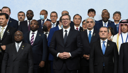 PREDSEDNIK SRBIJE UPUTIO PORUKU SVETU Beograd je bio, jeste i biće ponosni domaćin svakom ljudskom biću koje u sebi nosi dušu mira