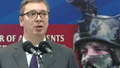 VUČIĆ O ISPADIMA VJOSE OSMANI Beograd se ne bavi blaćenjem drugih