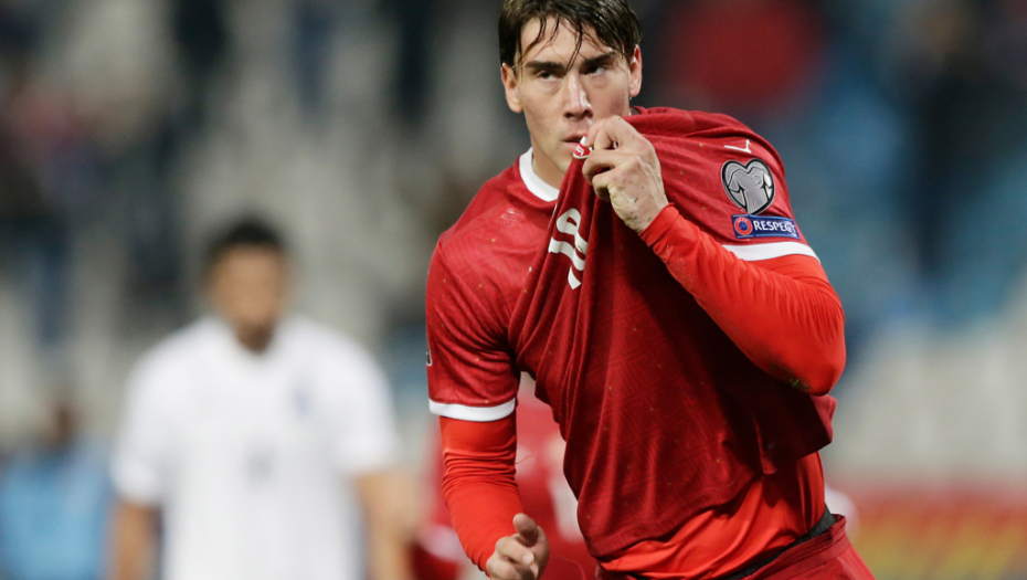 KO DRUGI NEGO VLAHOVIĆ! Evo kako je Srbija povela protiv Azerbejdžana (VIDEO)