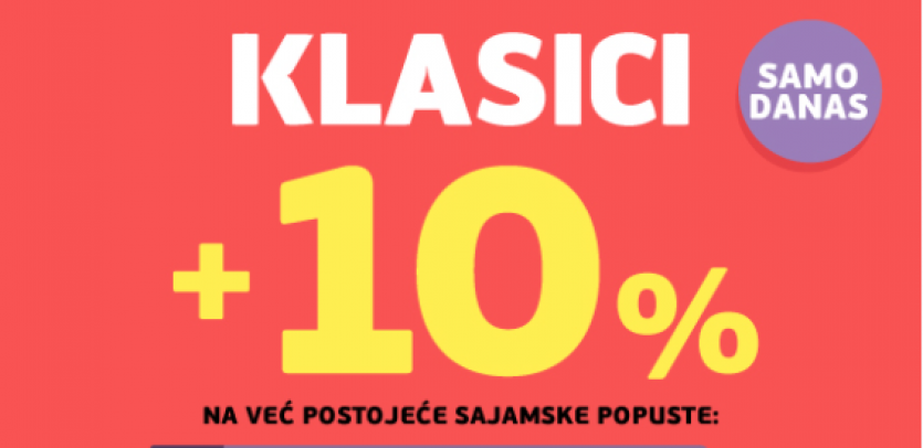 KLASICI NA SPECIJALNOJ SAJAMSKOJ AKCIJI Kupite najčitanije knjige Vulkan izdavaštva po najboljim cenama!