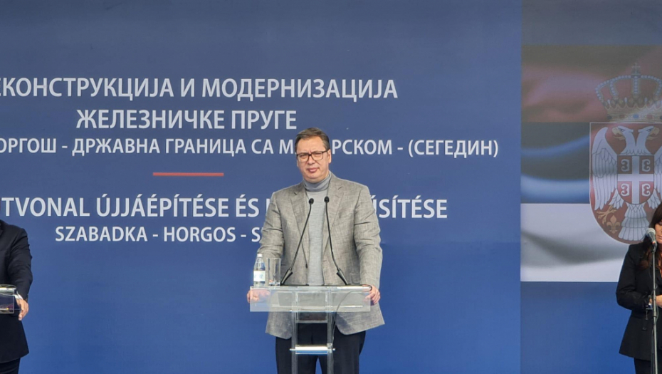 VUČIĆ I ORBAN O REKONSTRUKCIJI PRUGE Vrednost radova preko 10 milijardi, brzina će biti 120 kilometara na sat