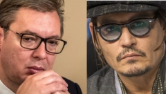 DŽONI DEP NA VEČERI S VUČIĆEM Otkriveno šta će se služiti, glumac obožava naše specijalitete i ovo piće posebno!