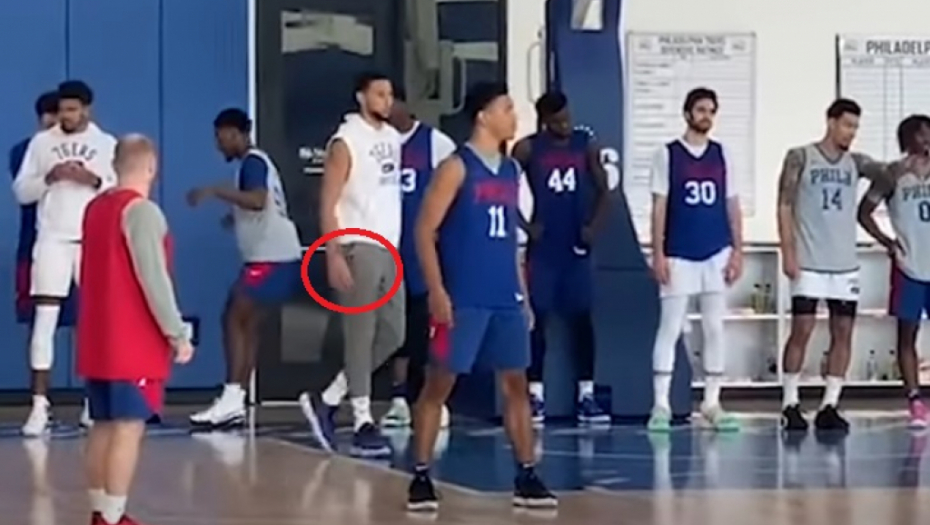 SRAMOTNO PONAŠANJE! Simons trenirao sa telefonom u džepu, nije hteo da pozdravi saigrače!