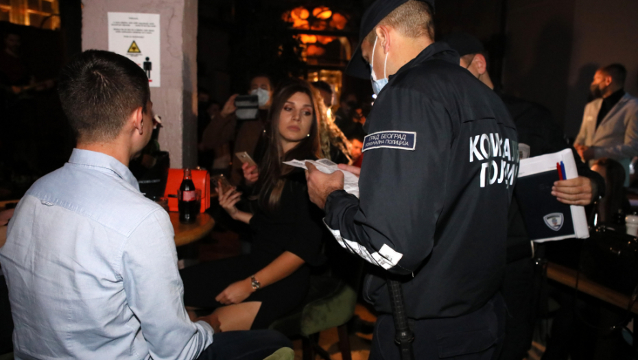 STROGA KONTROLA KOVID PROPUSNICA Policija noćas izvršila proveru u 800 objekata, pljuštale kazne!