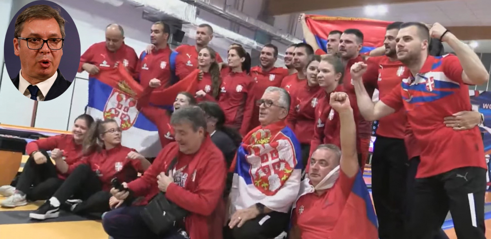 VUČIĆ ČESTITAO KUGLAŠIMA Od srca čestitam šesto zlato našim kuglašima, svetskim šampionima bez premca!