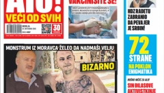 STRAVA I UŽAS Monstrum iz Moravca želeo da nadmaši Velju Nevolju