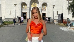 IZAZOVNA HRVATICA JE NAJLEPŠA FUDBALERKA NA SVETU! Slikala se ispred Hrama Svetog Save, uživala u Beogradu, na debiju postigla četiri gola! (FOTO)