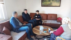 ZORAN ĐORĐEVIĆ POSETIO PORODICU PREMINULE KOLEGINICE "Pošta Srbije" brine o zaposlenima