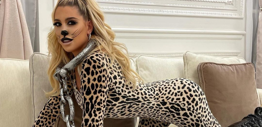 NEVALJALA TIGRICA! Se*si Vanda obuka provokativni kostim i "zapalila" društvene mreže! (FOTO)