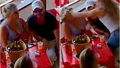 UMLATILA MUŽA I LJUBAVNICU: Pao joj mrak na oči pa ih je u stilu Tajsona propustila kroz šake i demolirala ceo kafić! (UZNEMIRUJUĆI VIDEO)