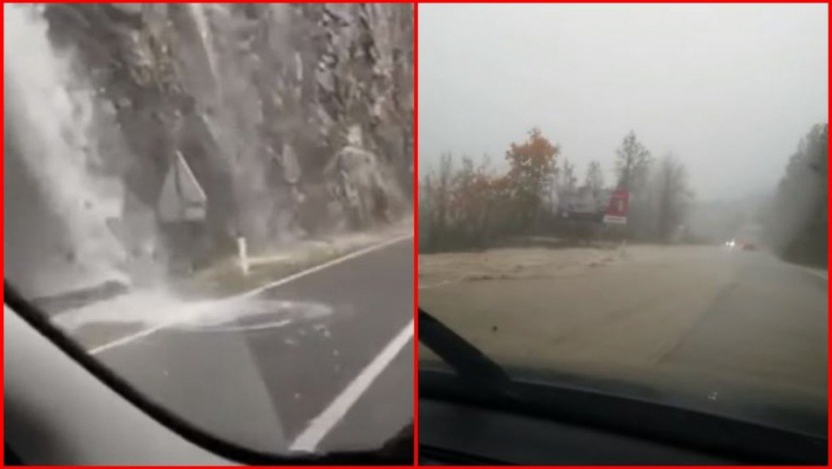 NEVREME NAPRAVILO HAOS U BiH, STIŽE POTOP I U SRBIJU Reka teče putem, bujica nosi sve pred sobom (VIDEO)
