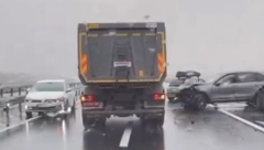 SAOBRAĆAJNA NESREĆA KOD OBRENOVCA Lančani sudar na auto-putu "Miloš Veliki" (FOTO)