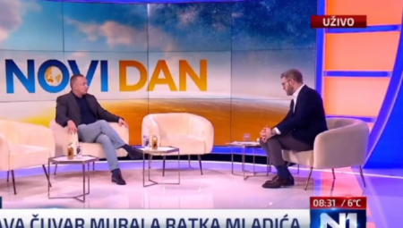 SAMO DA SE PLJUNE NA NAŠU SRBIJU Pajtiću smeta mural Mladiću, a ne smeta mu zločincima Praljku i Gotovini u Hrvatskoj!