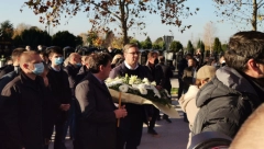 Vučić na sahrani Marinka Rokvića (FOTO)