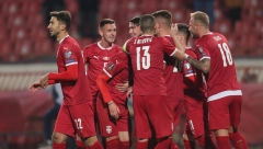 DOMINANTNA POBEDA SRBIJE!  Orlovi četiri puta zatresli mrežu domaćina Svetskog prvenstva!