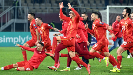 SLAVLJE U KOMŠILUKU Severna Makedonija je obezbedila baraž, Rumunija izvisila (VIDEO)