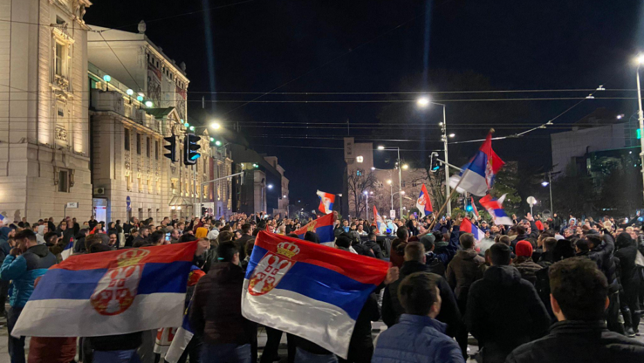 SLAVLJE NA ULICAMA BEOGRADA! Cela Srbija se raduje posle herojske pobede "orlova"! (FOTO, VIDEO)