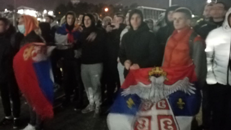 TRUBAČI DOČEKALI ORLOVE Jedna pesma razgalila srca svih igrača (VIDEO)