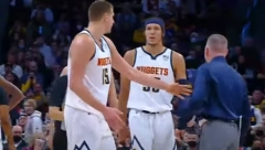 JOKIĆEV DENVER DOBIO ŠAMAR! Srbin čuvao sudiju od svog trenera, totalni haos!