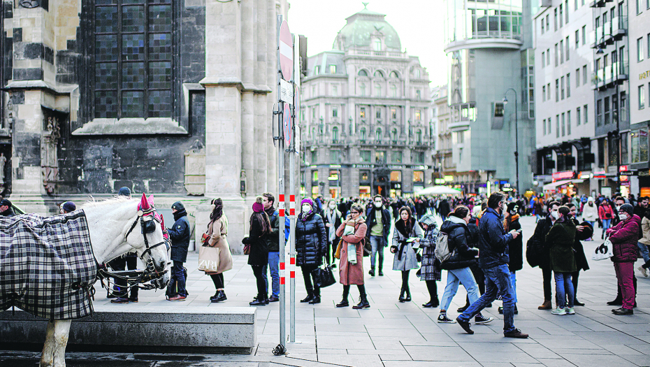 OMIKRON STIGAO U AUSTRIJU U Beču zabeležen prvi slučaj
