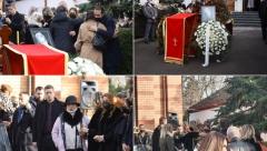 ĆERKE PLAČUĆI PRIMAJU SAUČEŠĆE! Potresne scene na Novom groblju, Vesna Zmijanac ne može da zaustavi suze nad kovčegom Merime Njegomir