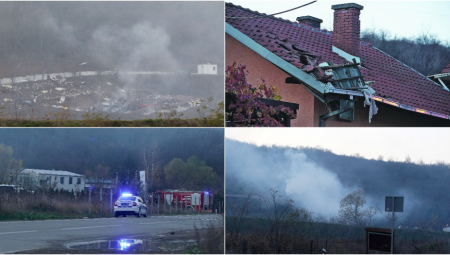 SVI DETALJI EKSPLOZIJE U FABRICI U LEŠTANIMA Za nestalima se i dalje traga, nadležni ispituju kako je došlo do nesreće (FOTO)