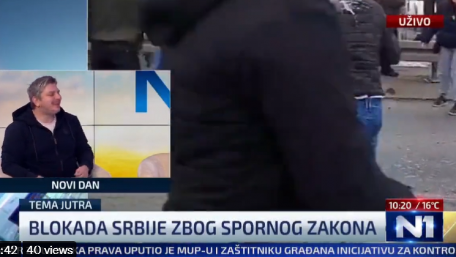 SPREČAVALI DOLAZAK NAPREDNJAKA U BEOGRAD! Tomić postavio suštinsko pitanje na N1: Zašto su blokirali saobraćajnice baš na dan Izborne skupštine SNS-a?
