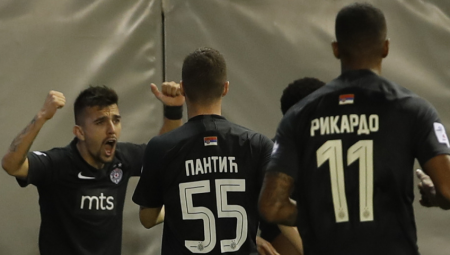 PARTIZAN PREBOLEO FLORU! Ubedljiv trijumf crno-belih na "krovu"!