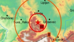 JOŠ JEDAN ZEMLJOTRES U SRBIJI Treslo se kod Uroševca