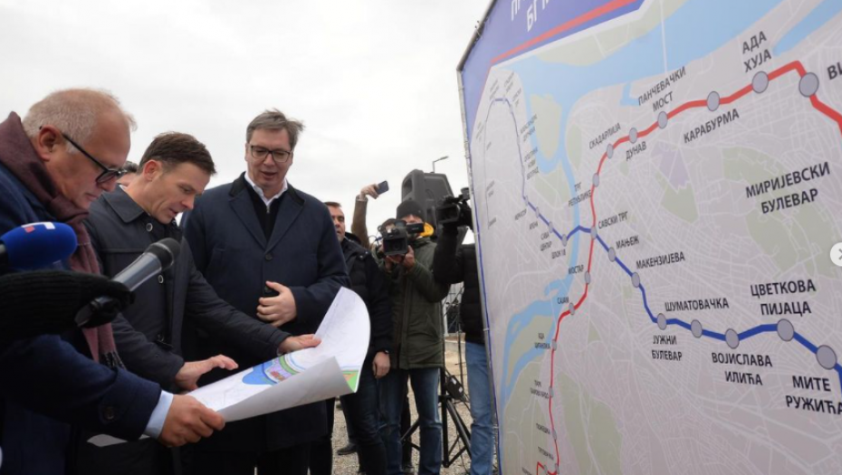 OSTVARUJEMO SNOVE GENERACIJA GRAĐANA Siniša Mali o izgradnji metroa u Beogradu (FOTO)