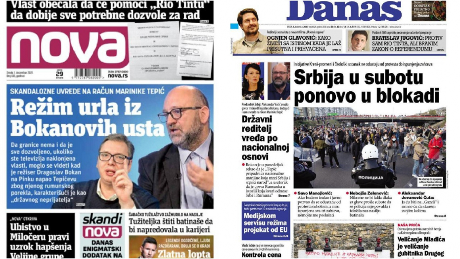NESTVARNE LAŽI TAJKUNSKIH MEDIJA Vučić osudio Bokanove reci, a evo dokaza da je Đilas lažov na kub! (FOTO)