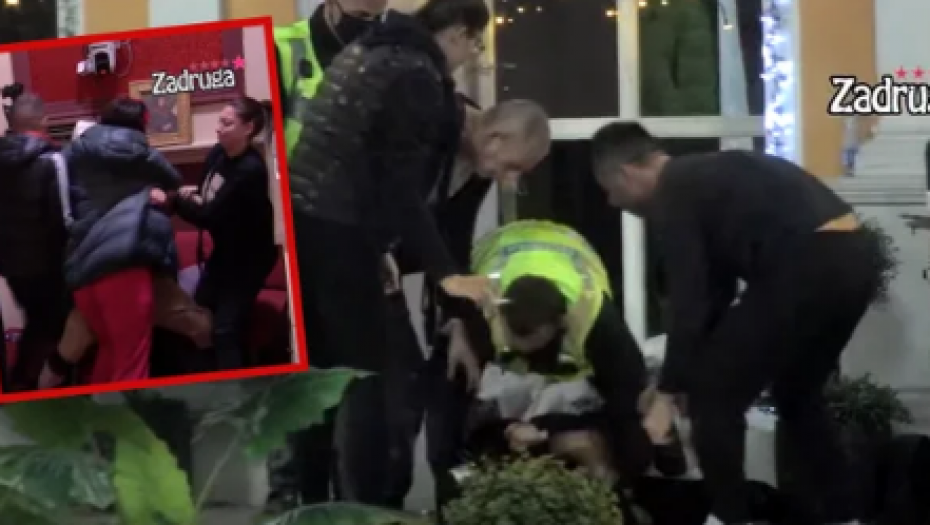 UDARAO GLAVOM O ZID! Nikad gori haos Dalile i Dejana, Dragojević izgubio kontrolu i krenuo da se povređuje, obezbeđenje uletelo momentalno (VIDEO)