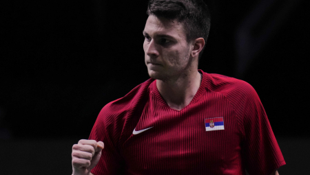 RADI SE PUNOM PAROM Srpski teniseri počeli pripreme u Beogradu za Dejvis kup