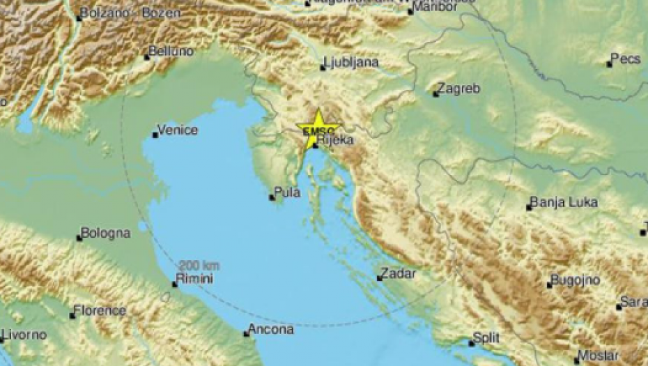 Novi zemljotres pogodio Hrvatsku!