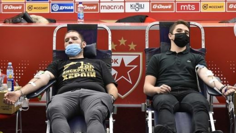 Zvezdaši prikupili 1178 jedinica krvi