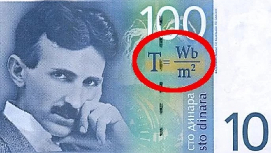 MISTERIJA NOVČANICE OD STO DINARA Da li znate šta znači ova formula?