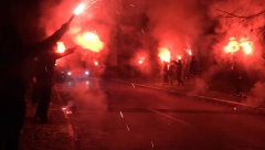 "GROBARI" NAPRAVILI FEŠTU U LAKTAŠIMA! Veličanstven doček za košarkaše Partizana! (VIDEO)