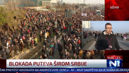 NEKOLIKO HILJADA LJUDI BLOKIRA 2 MILIONA BEOGRAĐANA!