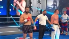 SAMO JE SEVNULO! Moćni Srbin jednim udarcem "ugasio" zver od 116 kilograma! (VIDEO)
