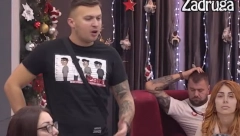 NOVI SKANDAL U ZADRUZI! Stefan Karić gurnuo zadrugarku, opsovao joj majku, pa pretio da će je ubiti