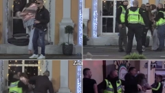 LOMI STAKLO GOLIM RUKAMA! Isplivao jeziv snimak Dalile Dragojević dok pravi haos, krv na sve strane, obezbeđenje ne zna gde će pre! (VIDEO)