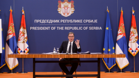 VANREDNO OBRAĆANJE PREDSEDNIKA VUČIĆA Doneo sam odluku o vraćanju Zakona o eksproprijaciji Skupštini