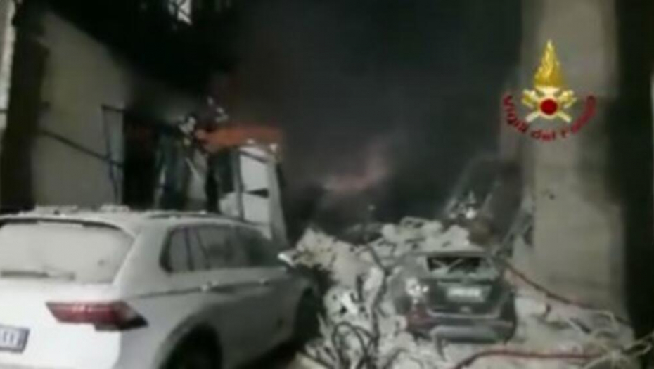 SRUŠILA SE ZGRADA U ITALIJI! IMA MRTVIH! Spasilačka akcija u toku