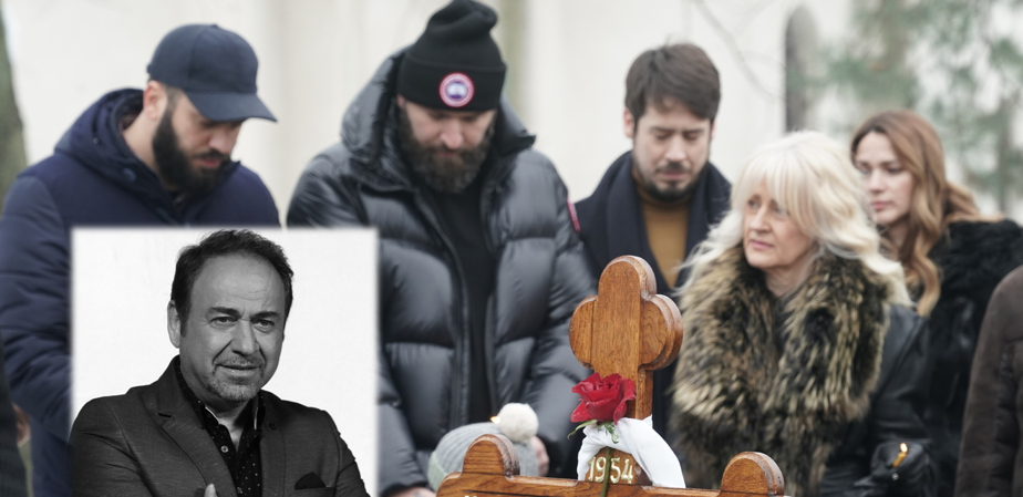 SINOVI MARINKA ROKVIĆA NA OKUPU, STIGAO I DARIO NA POMEN Pevačevom kumu pozlilo na grobu, nije mogao da dođe do vazduha!