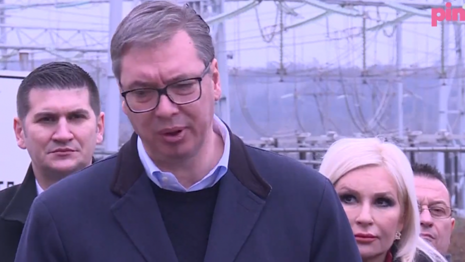 Vučić obišao kopove i termoelektranu "Kostolac": Dođi Zorana ovamo!